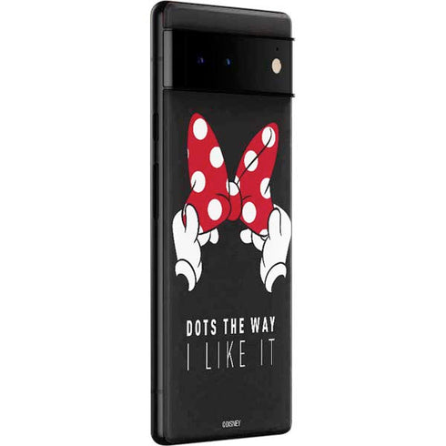 Disney Minnie Mouse Dots The Way Google Pixel 6 Pro Skin
